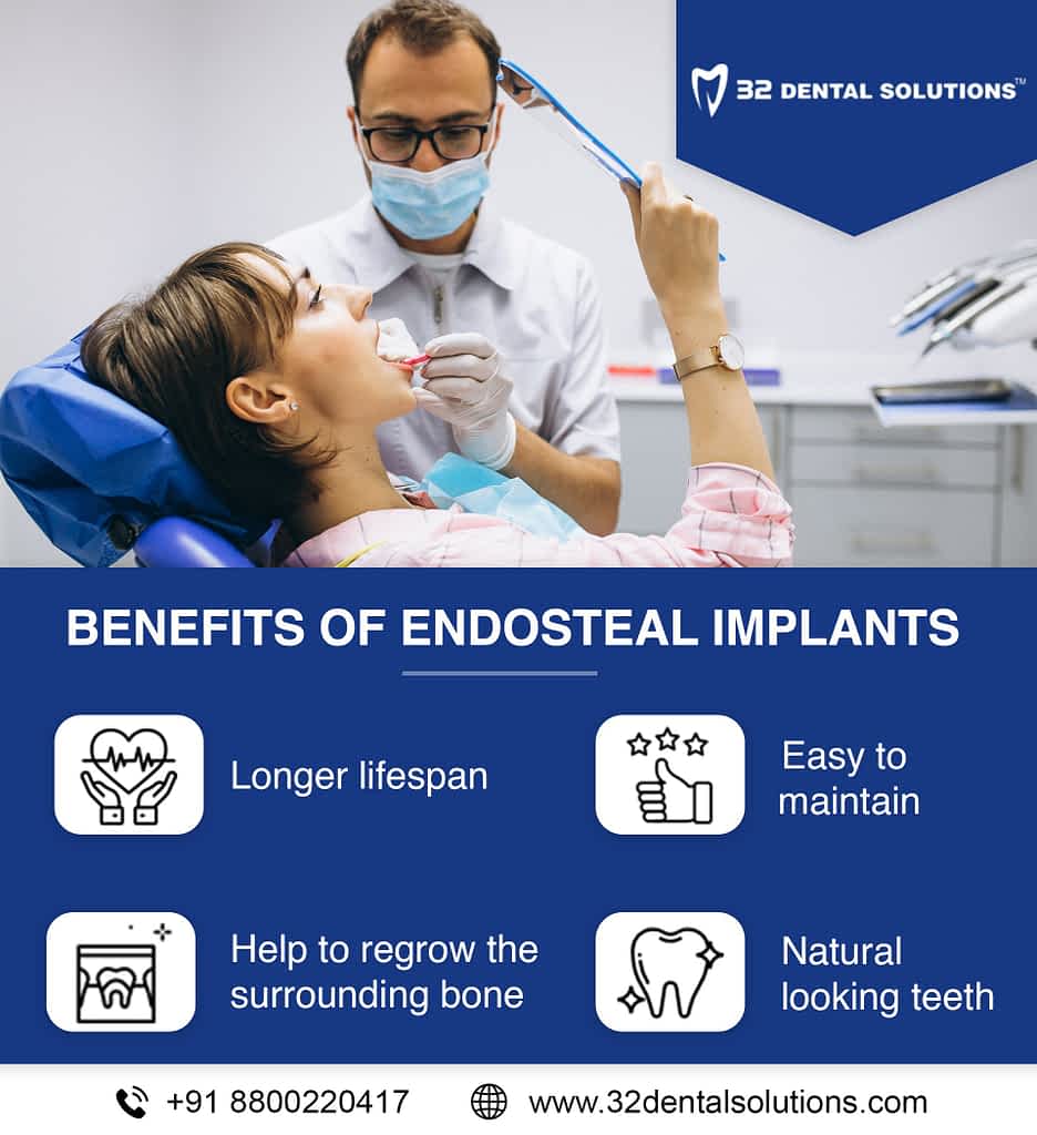 benefits of Endosteal implants